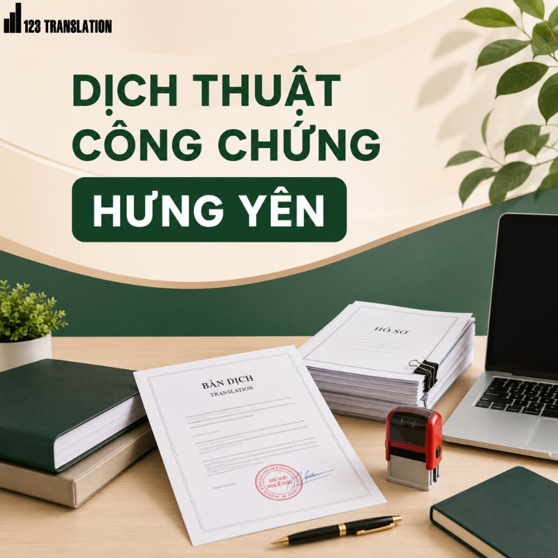 Dịch thuật công chứng Hưng Yên – Dịch vụ nhanh chóng, chính xác và đúng quy định pháp luật
