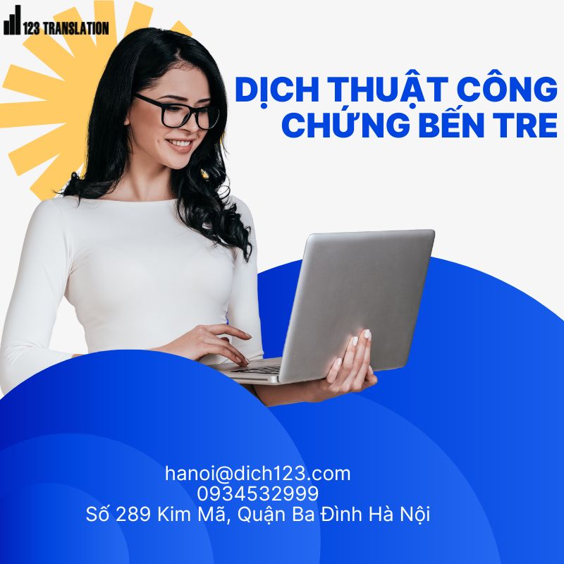 Dịch thuật công chứng Bến Tre 2026 – Dịch vụ uy tín, nhanh chóng và đúng quy định