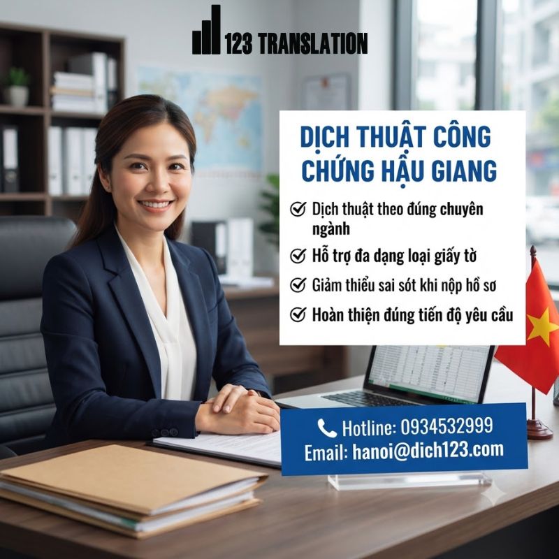 Dịch thuật công chứng Hậu Giang GiangGiang