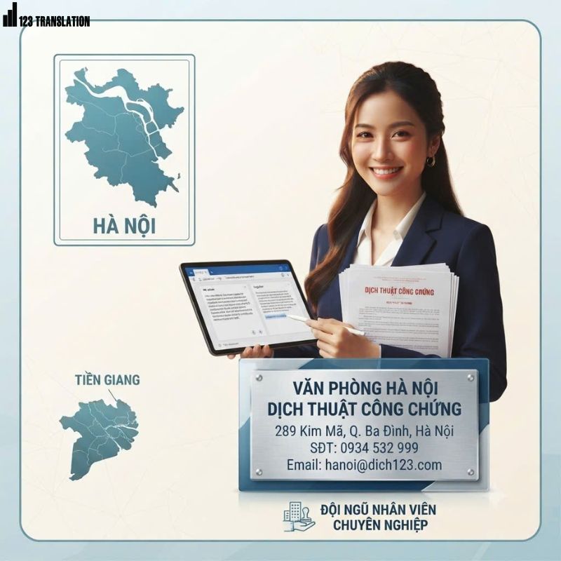 Dịch thuật công chứng Tiền Giang 2026