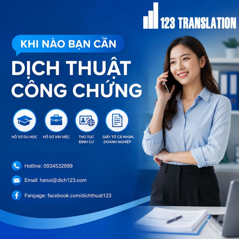 Dịch thuật công chứng Quận 6