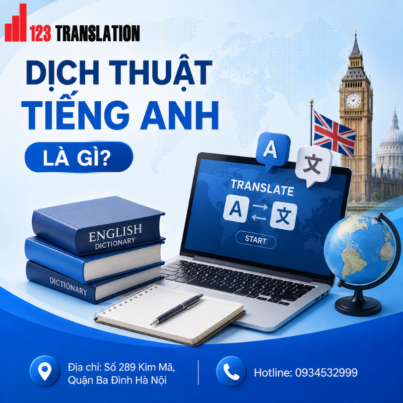 Dịch thuật tiếng Anh giá tốt
