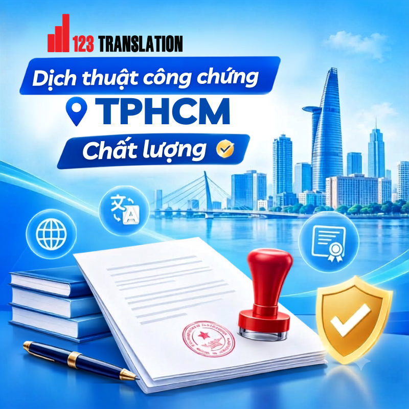 Đối với hợp đồng và tài liệu chuyên ngành, dịch thuật công chứng TPHCM chất lượng cần đảm bảo thuật ngữ được sử dụng chính xác và thống nhất.