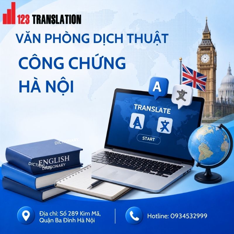 Văn phòng dịch thuật công chứng Hà Nội 2026